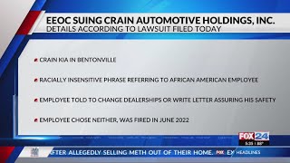 Details EEOC sues Crain Automotive for retaliation after employee complained of race discrimination Guide