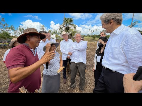 Presentación del programa Sembrando Vida a delegación de Estados Unidos de América, desde Chiapas