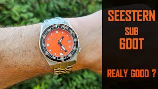 Worth Checking? Seestern Sub600T Diver Style Automatic Watch full Review #seestern #gedmislaguna
