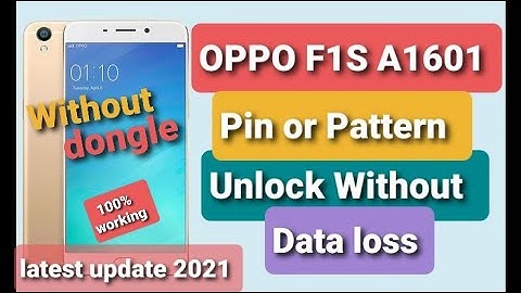 oppo f1s pattern unlock solution | oppo f1s pettern remove without data loss|  #pattern #oppo #lock
