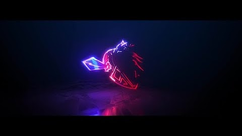 Cyberpunk Glitch Logo Reveal free intro download.