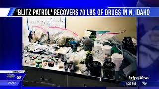 One day of Idaho traffic stops leads officers to 70 lbs of weed, meth, cocaine, and LSD