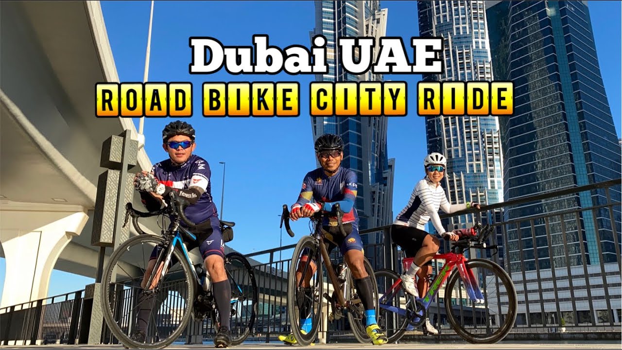 Dubai City Road Bike Ride, Tour Dubai with a Bike is Fun, Dubai Bike