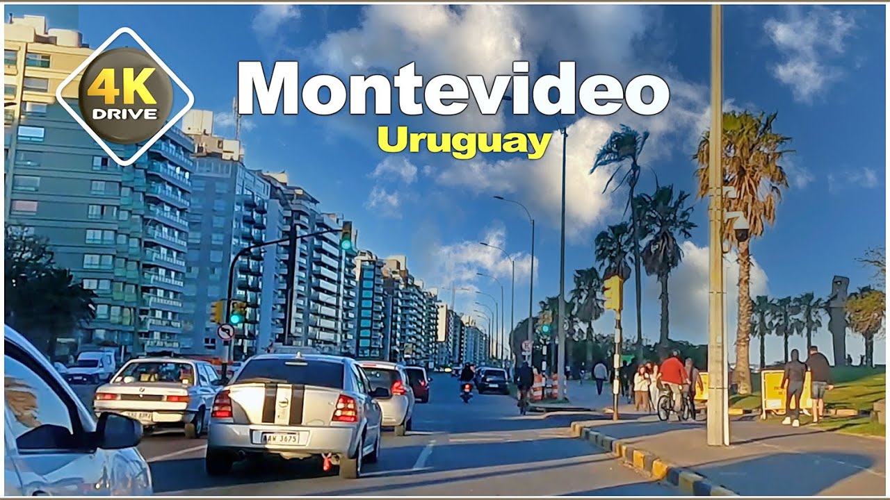 🇺🇾🌞 𝑫𝑹𝑰𝑽𝑰𝑵𝑮 𝒊𝒏 𝑴𝑶𝑵𝑻𝑬𝑽𝑰𝑫𝑬𝑶 🌞🇺🇾 A fun day DRIVE URUGUAY 4k video YouTube
