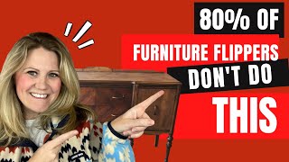 How TO Have SUCESS with Flipping Custom Furniture // Pay OFF Your DEBT!