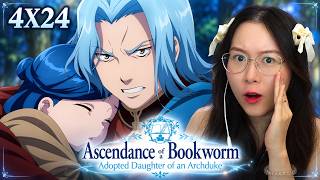 I NEED SEASON 5 ASAP!!! Ascendance of a Bookworm Season 4 Episode 24 Reaction