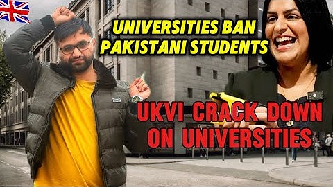 BAD News❌ 3 Universities Ban Pakistani students January intake 2026 | No more CAS for Pakistani stds