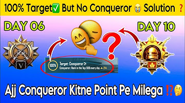 🇮🇳DAY - 06 100% TARGET 🎯 COMPLETE BUT NO CONQUEROR 😭| LOW AND DEVICE TIPS AND TIRICKS ✅ LIVIK MAP‼️