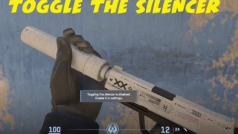 How to enable and disable toggling the silencer in csgo 2 - M4A1-S and USP-S Silencer