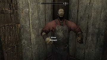 Skyrim: Mannequins Came To Life?