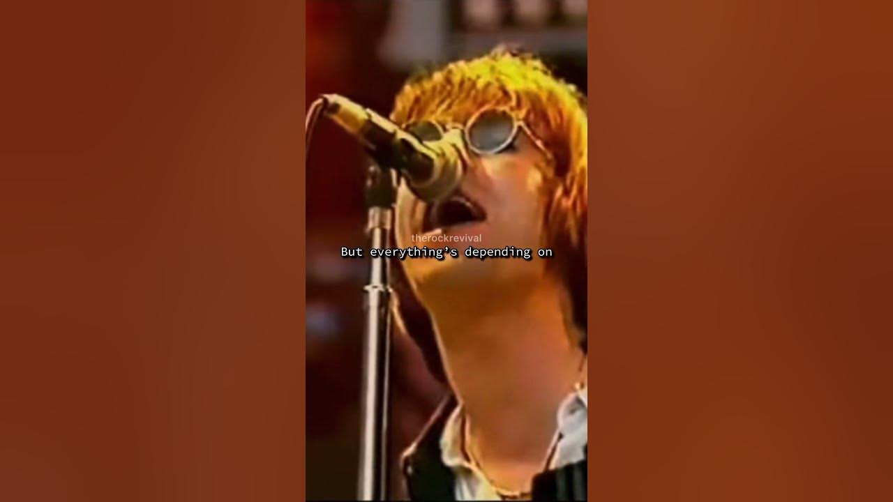 Oasis playing ‘Acquiesce’ at Maine Road in 1996 🔥 #liamgallagher #noelgallagher #britpop