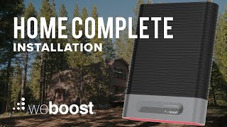 How to Install the Home Complete Cell Signal Booster | weBoost