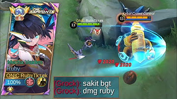 Ketika Caster Liga ESports Nasional Merasakan Damage Ruby Tiktok