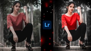 HDR Camera Raw Trick Black Tone Photo Editing Tutorial | Lightroom Background Colour Change screenshot 5