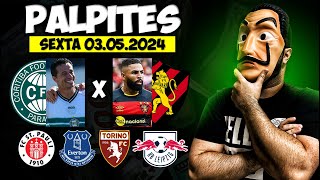 PALPITES DE FUTEBOL PARA HOJE 03 05 2024 (SEXTA-FEIRA)   BILHETE PRONTO | La Casa de Tips