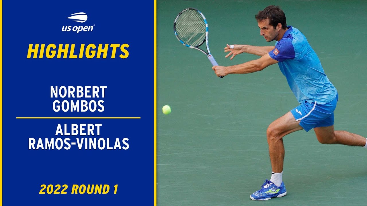 Norbert Gombos vs. Albert Ramos-Vinolas Highlights | 2022 US Open Round 1