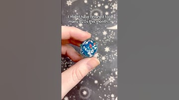 Which d20 is your favorite? ✨ #dice #d20 #dnd #ttrpg #gaming #handmade #craft #art