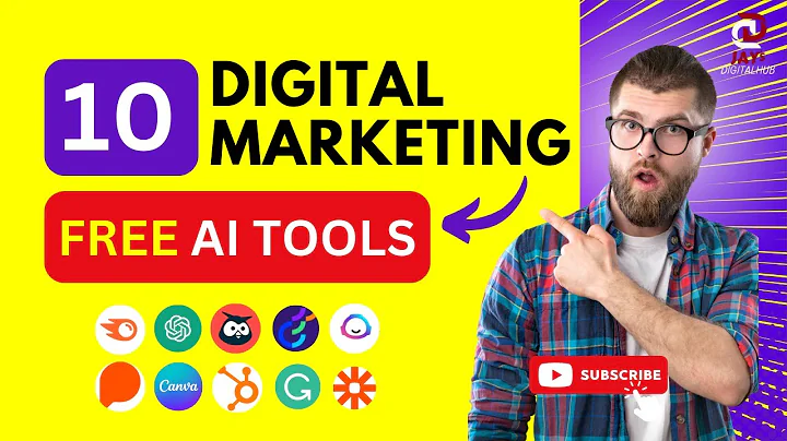 Top 10 Free AI Tools for Digital Marketers 🛠️ | Must-Haves in 2024 | Jay's Digital Hub