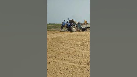 eicher 380 tractor stuck #tractor #tractorvideo #eicher #short #shorts #video