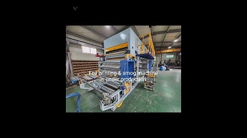 Foil printing and Smog machine #denny