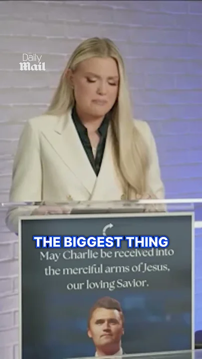Charlie Kirk’s widow Erika vows to uphold his legacy