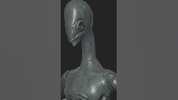 WIP! New mutant fish!🐟 #gamedev #indiedev #horror #characterdesign #3dart #art #gaming #indiegame
