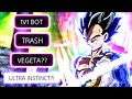 He Said I'm Trash, So I Forced Him To Submit By Using Royal Blue Ultra Instinct Vegeta In Xenoverse