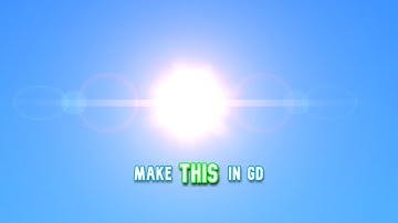 How to make the sun in Geometry Dash (redux tutorial)