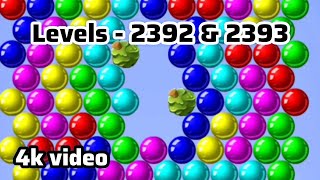 Bubble Shooter Video Games: Full Levels - 2392 & 2393 | Bubble Shooter Old Game (4k)  screenshot 5