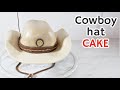 How to make Cowboy Hat Cake | Hat cake | Birthday cake