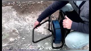 Inspection Pipe Camera with Self-Level and 512HZ Locator Drain Sewer Pipe Industrial Endoscope