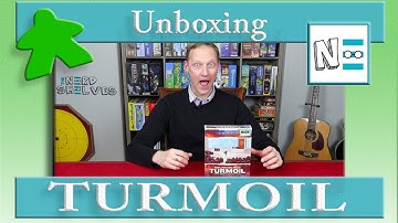 TERRAFORMING MARS: TURMOIL - Unboxing Board Game Video