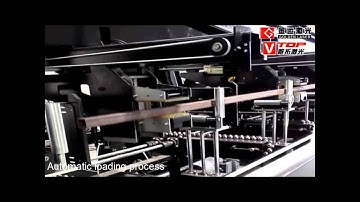 Fiber pipe laser cutting machine automatic loading process