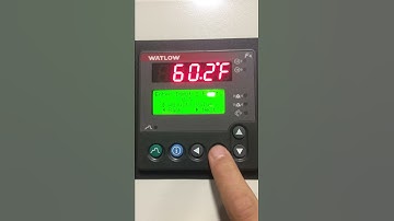 How to change from C to F Watlow F4