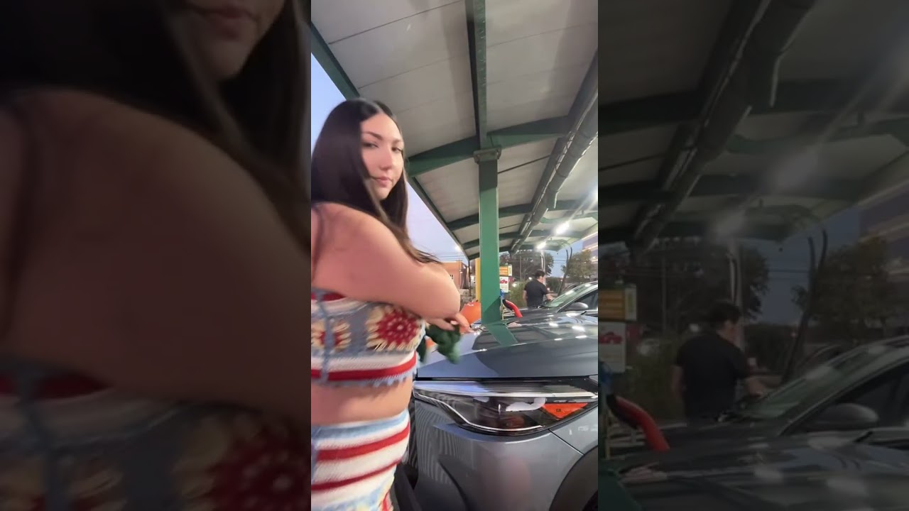 Cleaning my car with me 🫣