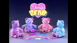 Doodle Bear Stuffed Animal Commercial From 1996
