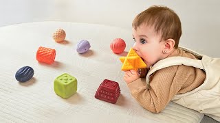 Soft Sensory Blocks & Balls 🧸✨ | The Perfect Baby Teething & Learning Toy | TumamaKids