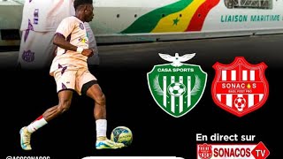 Download Lagu 12E Journée championnat Casa sport vs Sonacos au Stade Aline Sitoé Diatta MP3