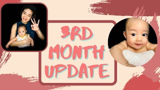 3 MONTHS BABY UPDATE| MILESTONES| PHILIPPINES | Mom JacQ