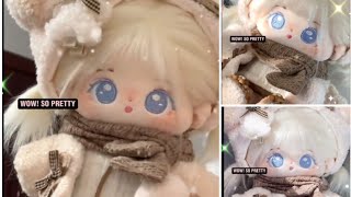 Wow! New doll arrived. Let's unbox the 20cm cotton doll. 🎁👀