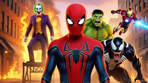 Spider-Man Team Up • Iron Man Returns • Hulk Under Joker’s Control