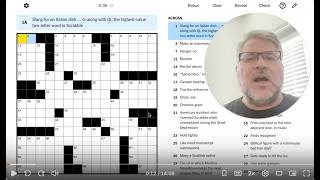 The game has started... NY Times Thursday Crossword for 24 September 2026