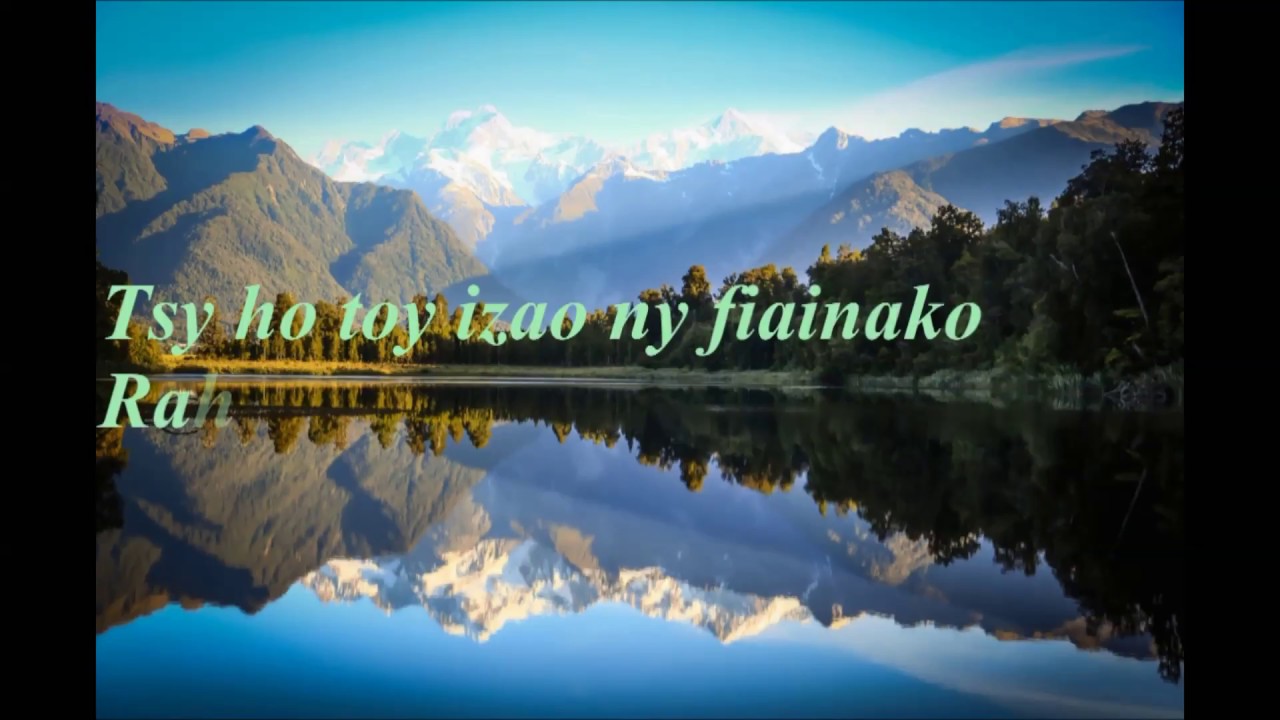 MANANA ANAO - Pasteur Jocelyn RANJARISON - KARAOKE