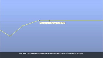 Samplitude Track Automation 11:Tooltips & Editing Resolution