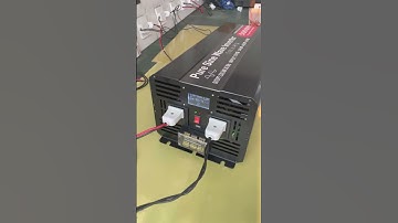 Meind 5000W pure sine wave power inverter testing