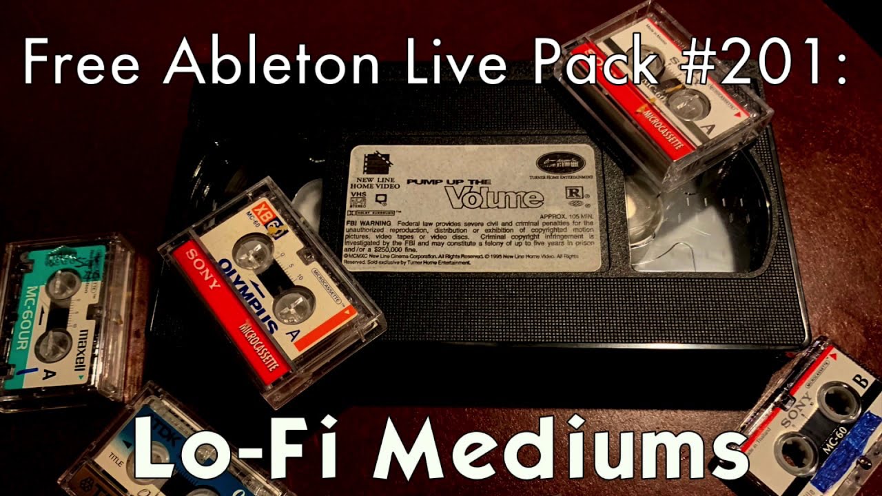 Lo-Fi Mediums Free Ableton Live Pack 201
