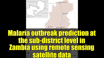 Malaria outbreak prediction at the sub-district level in Zambia using remote sensing satellite data