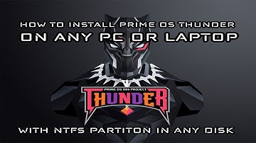 How To Install Prime OS Official and Unofficial in Any Laptop or PC with NTFS Partition