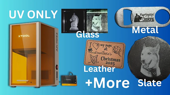 UV Lasers Can Do This?! xTool F2 Ultra Project Showcase