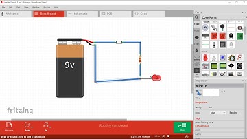 A Rapid Introduction to Creating Circuits in Fritzing